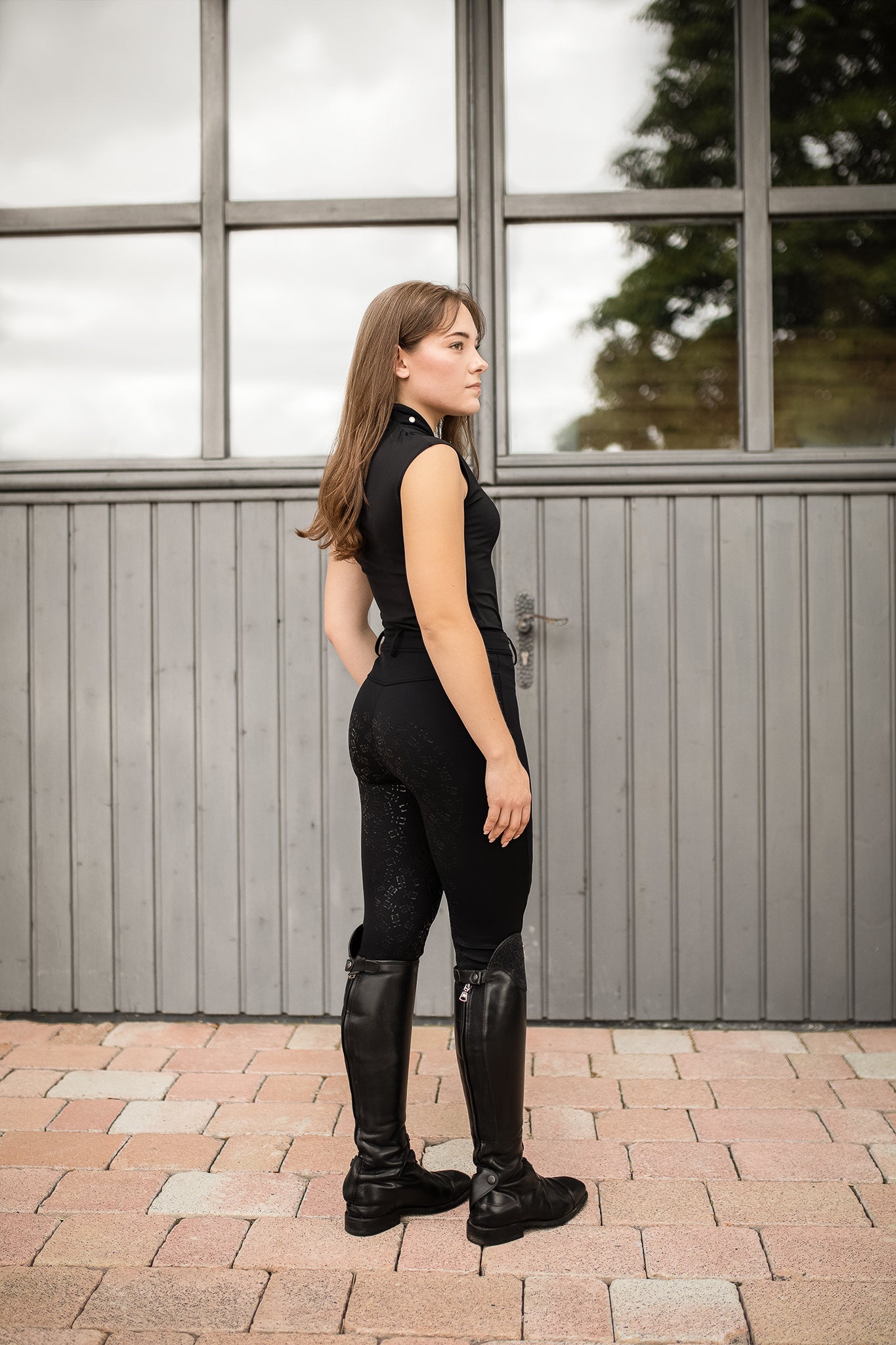 HIGH-PERFORMANCE DRESSAGE BREECHES "ONYX"