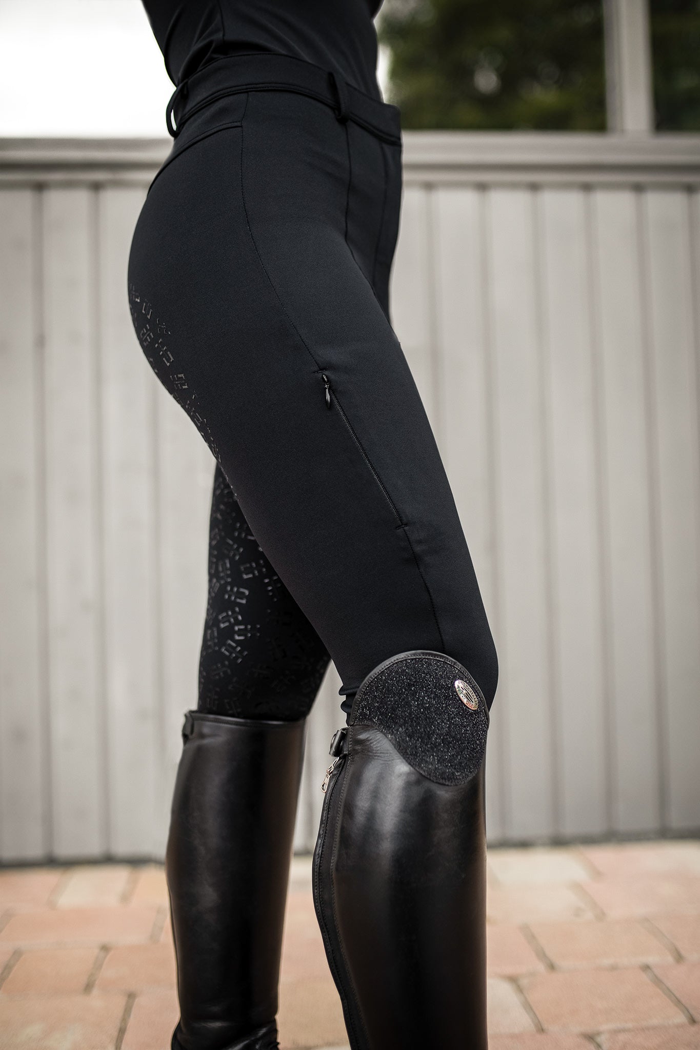 HIGH-PERFORMANCE DRESSAGE BREECHES "ONYX"